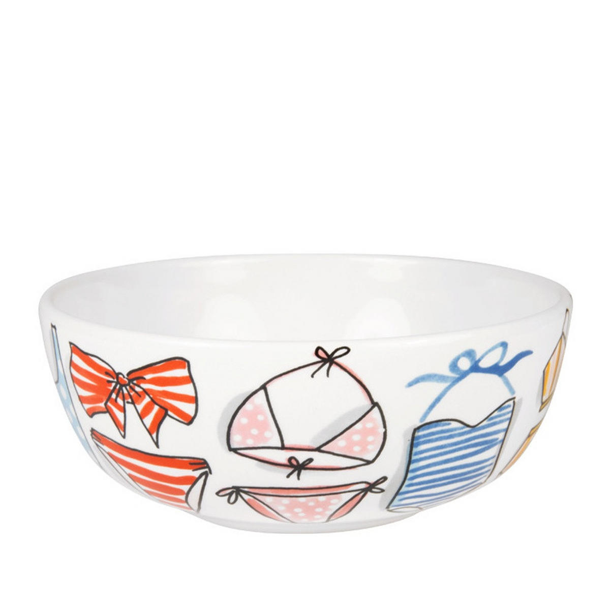 SCHALE Bikini in Bunt - 15cm - Multicolor, Keramik (15.5/6.7/15.5cm) - Blond Amsterdam