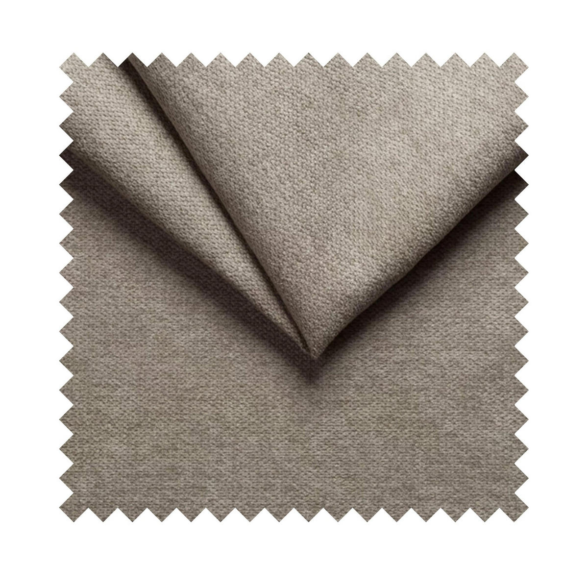 POLSTERBETT Togents Graubeige mit Chenillebezug und LED, 140x200 cm - Taupe, Textil (140/200cm) - Selsey