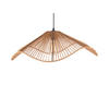 HANGELAMPE Sombra 62/62/19 cm - Naturfarben, Naturmaterialien (62/62/19cm) - Leitmotiv