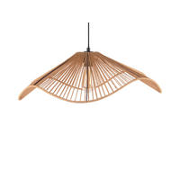 HANGELAMPE Sombra 62/62/19 cm - Naturfarben, Naturmaterialien (62/62/19cm) - Leitmotiv
