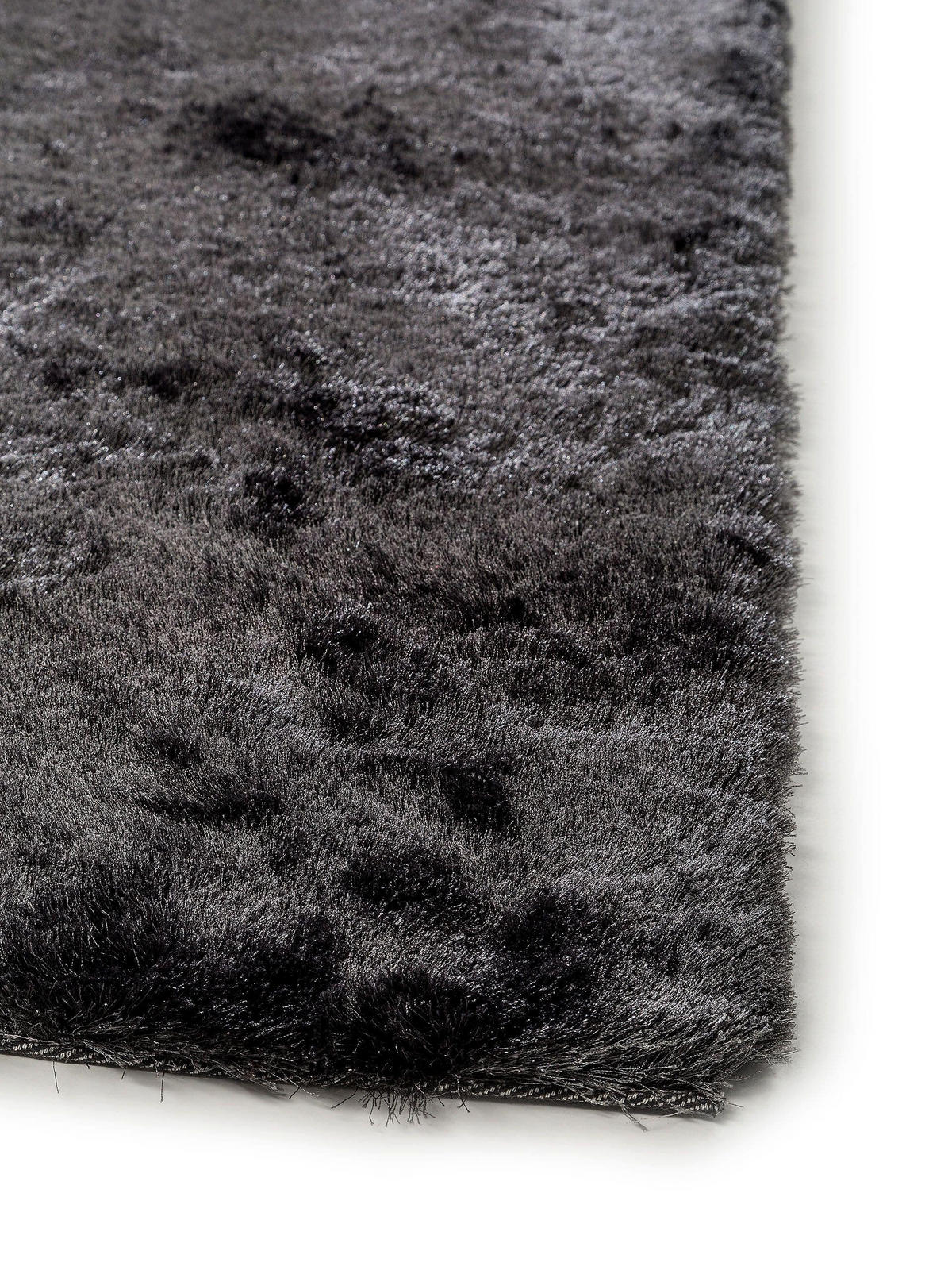 HOCHFLORTEPPICH Whisper Anthrazit 140x200 cm - Anthrazit, Textil (140/200cm) - benuta Nest