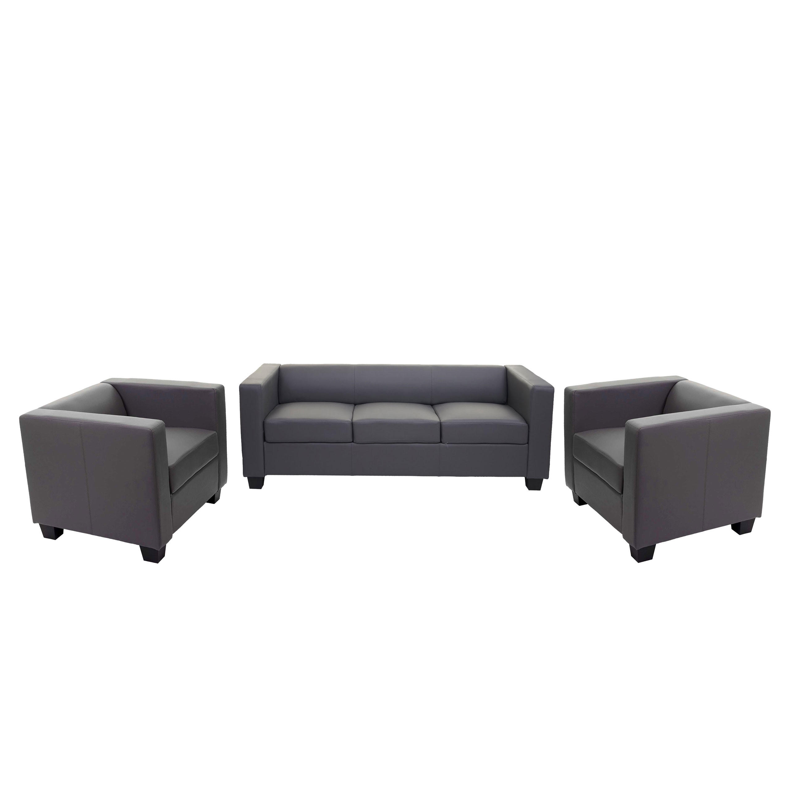 SOFAGARNITUR Grau - Grau, Textil (450/70/200cm) - MCW