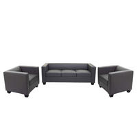 SOFAGARNITUR Grau - Grau, Textil (450/70/200cm) - MCW