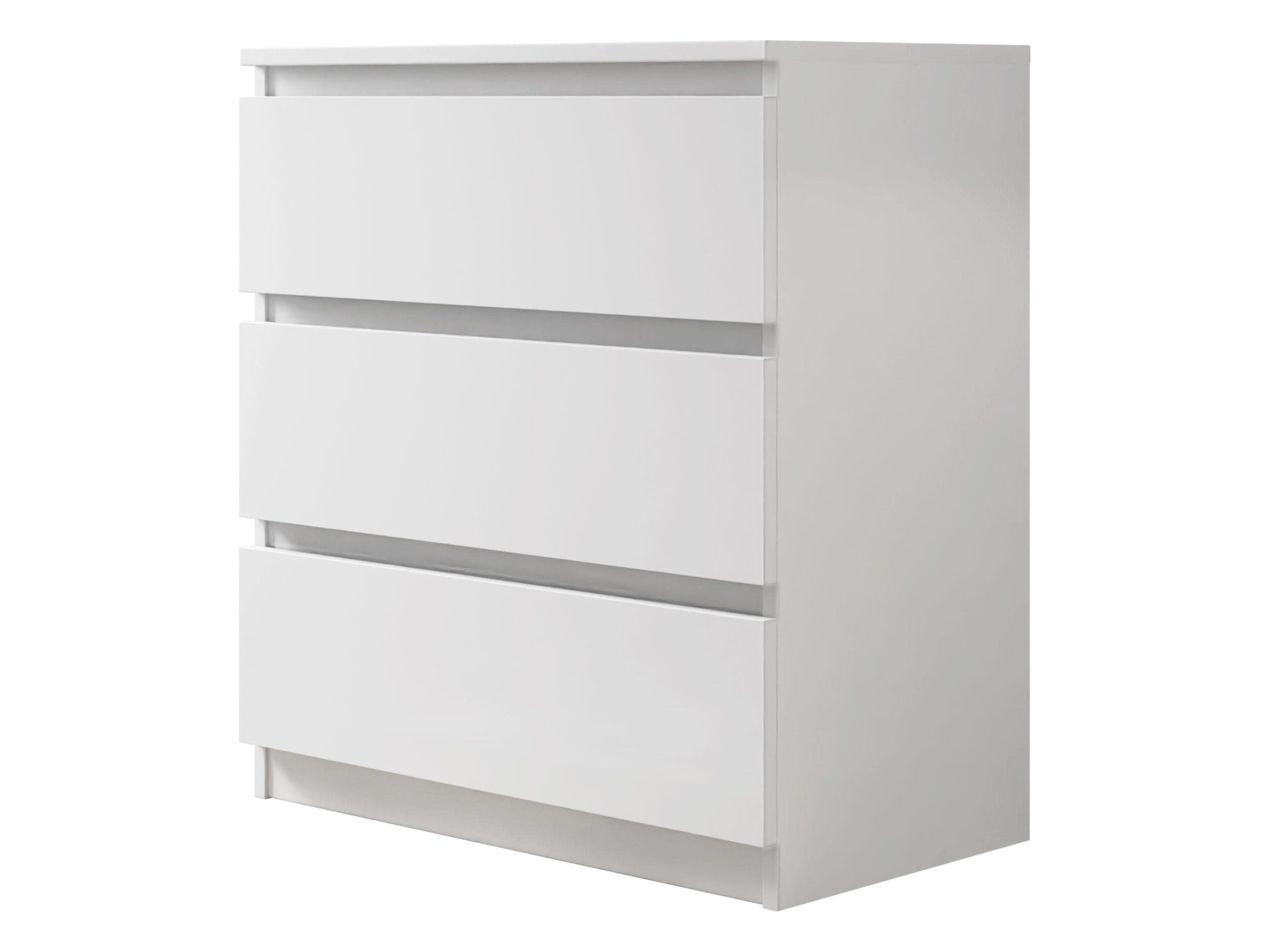KOMMODE Malwa M3 - Weiß, Holzwerkstoff (70/77/40cm) - MIRJAN24