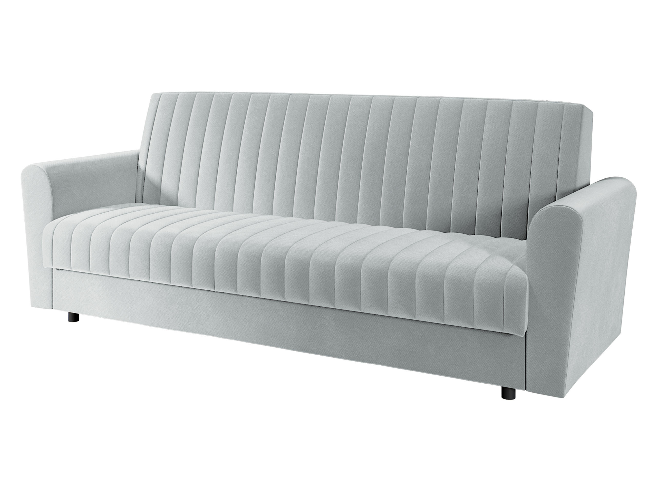 SCHLAFSOFA Molly - Schwarz, Holz/Kunststoff (230/87/90cm) - MIRJAN24