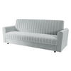 SCHLAFSOFA Molly - Schwarz, Holz/Kunststoff (230/87/90cm) - MIRJAN24