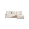 ECKSOFA MOS L Cosmic 10 Rechts mit Schlaffunktion - Beige, Textil (200/143cm) - Bedante