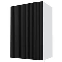 KÜCHENHÄNGESCHRANK Lamello W2/50 Schwarz Matt / Weiß 50 / 32,5 / 72cm - Schwarz/Weiß, Holz/Holzwerkstoff (50/72/32.5cm) - Feldmann-Wohnen