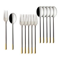 KAFFEEBESTECK BUNDLE Ella edelstahl 12er Set - Edelstahlfarben, Metall - Villeroy & Boch