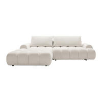 SCHLAFSOFA - 5 Personen - Stoff - Beige - - Beige, Textil (280/86/177cm) - Vente-Unique