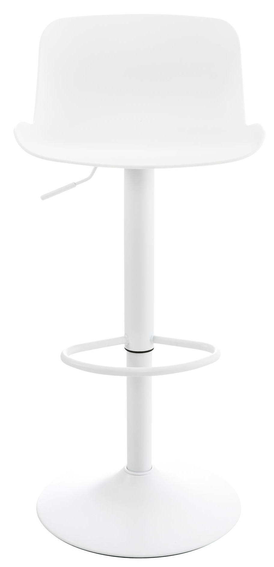 Thumbnail - Deluke Barhocker, Weiß, Kunststoff, 44x81x44 cm, Esszimmer, Barmöbel, Barhocker