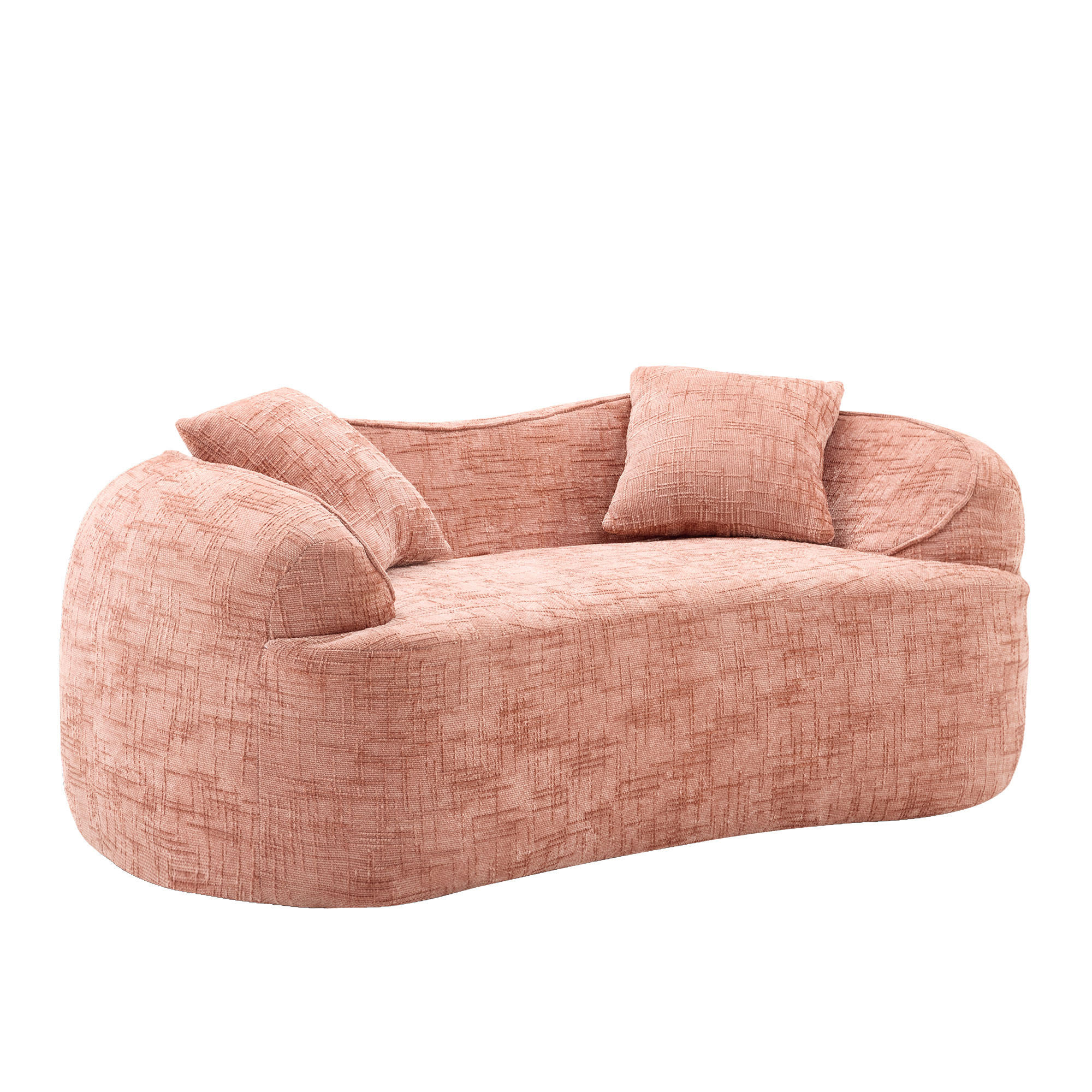 SOFA 2-Sitzer 170/87/65 cm Rosa - Pink, Textil (87/65/170cm)