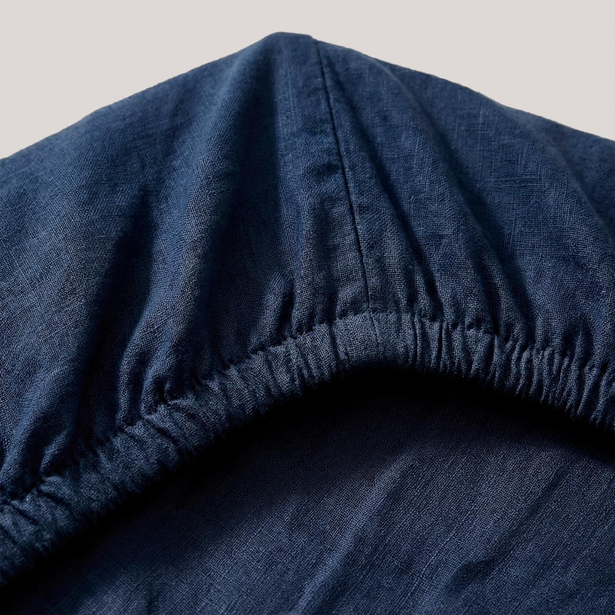 SPANNBETTTUCH basic 90x200x32 cm dunkelblau - Dunkelblau, Textil (90/200cm) - Happy Friday