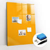 MAGNETTAFEL 70x100 Dunkelgelb schwarzer Marker - Dunkelgelb, Glas (70/0.4/100cm) - TULUP