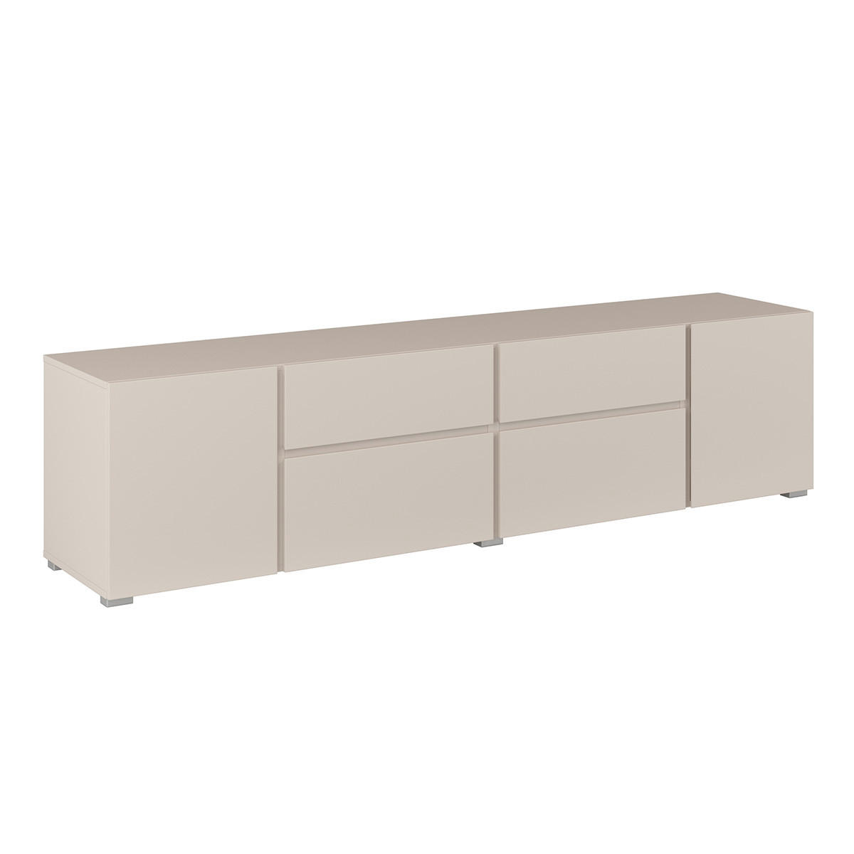 TV-MÖBEL Maxis Kaschmir - Beige, Holzwerkstoff (195/48/40cm) - Petits-meubles