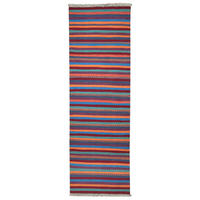 HANDWEBTEPPICH Kelim Gashgai Mehrfarbig 190/60 cm Schurwolle - Multicolor, Textil (60/190cm) - Looma