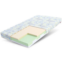 KINDERMATRATZE Smile Dino - Pastellgrün/Weiß, Textil (90/200cm) - FDM
