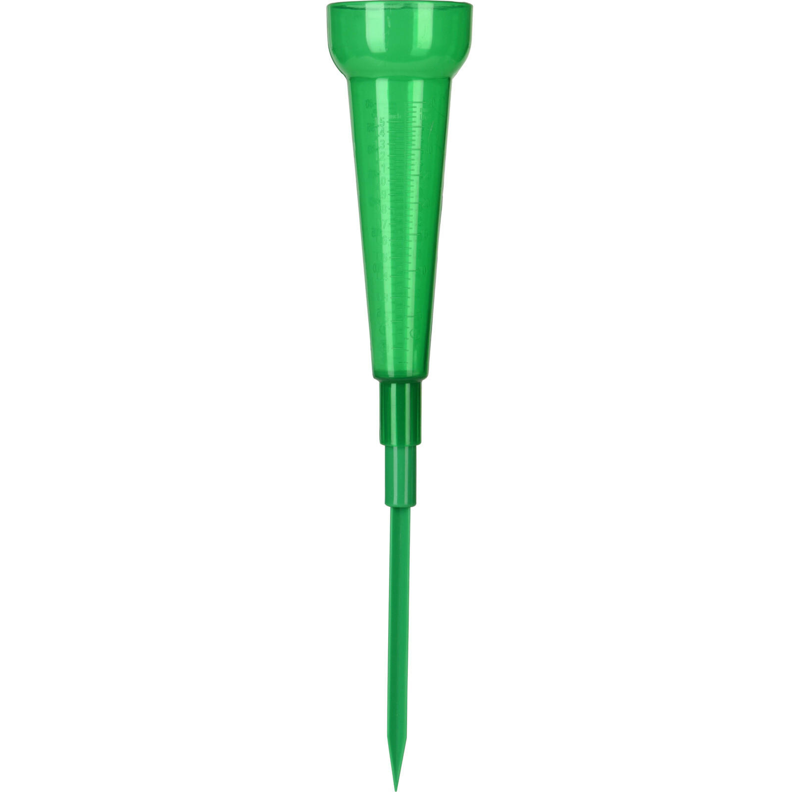 REGENMESSER 8/24 cm - Grün, Kunststoff (8/34cm)