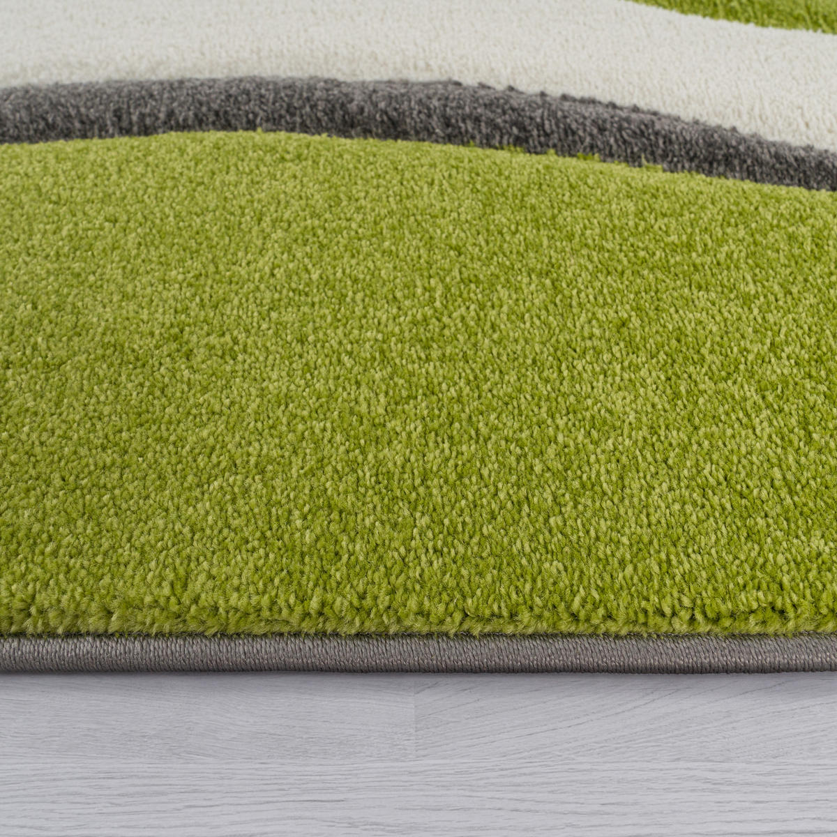 KURZFLORTEPPICH 300/400 cm Diamond 665 - Grün, Textil (300/400cm) - Paco Home