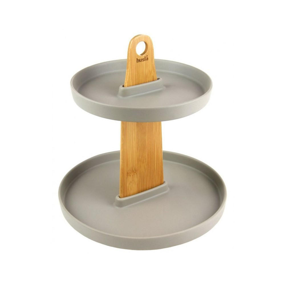 ETAGERE Weiß 26/26/30 cm 8380 - Weiß, Keramik (26/30cm) - Husla 