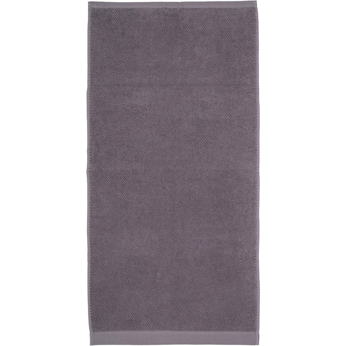 HANDTUCH BARONESSE ZINN - 02 - Dunkelgrau, Textil (50/100cm) - Rhomtuft