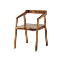 STUHL Massivholz 45 x 51 x 76 cm braun ANCONA #100 - Braun, Holz (45/76/51cm) - Massivmoebel24