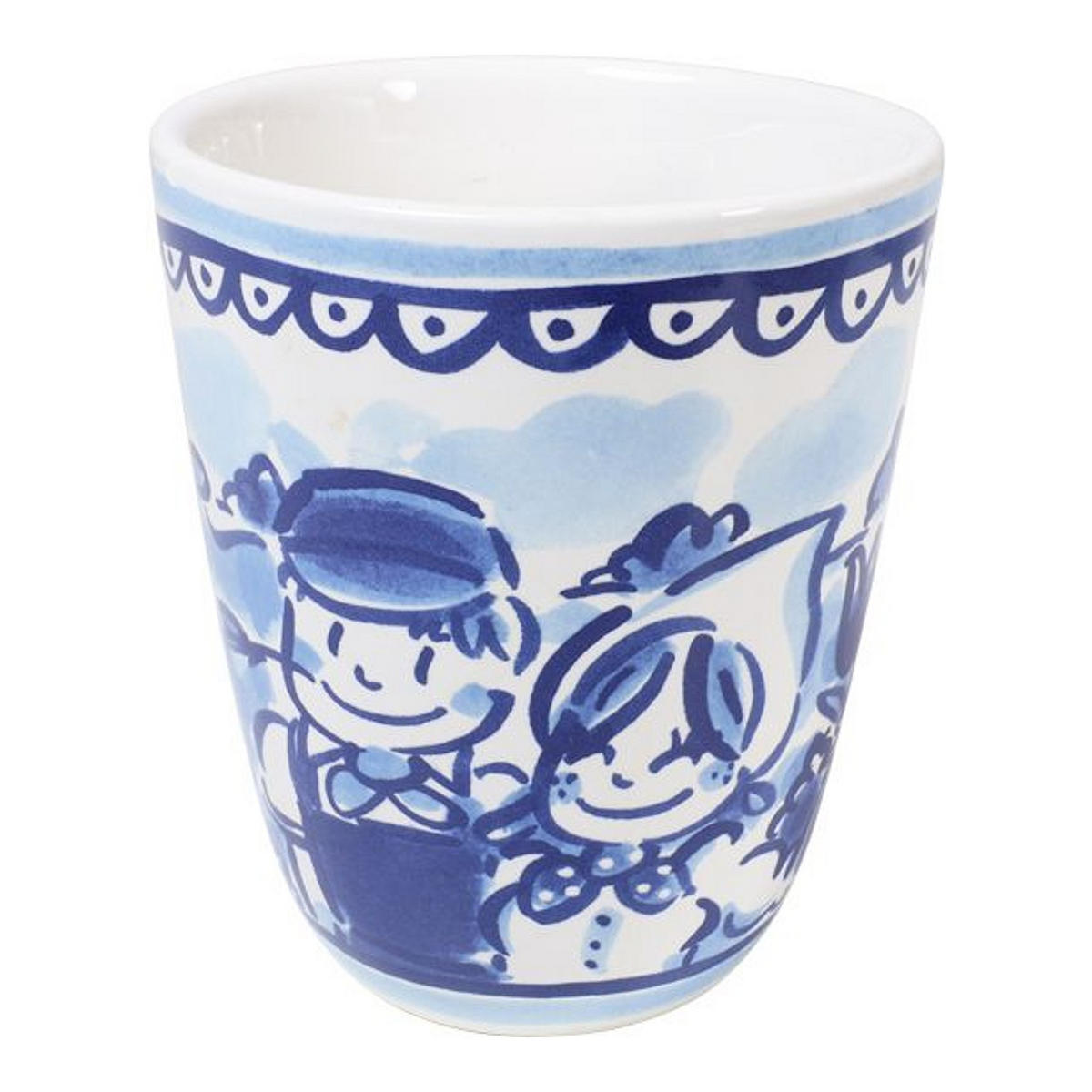 BECHER Mühle Nederland in Blau - 350 ml - Blau, Keramik (0.35L) - Blond Amsterdam