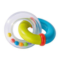 GREIFLING Ringel-Duo - Multicolor, Naturmaterialien (8.3/4.5/9cm) - Haba