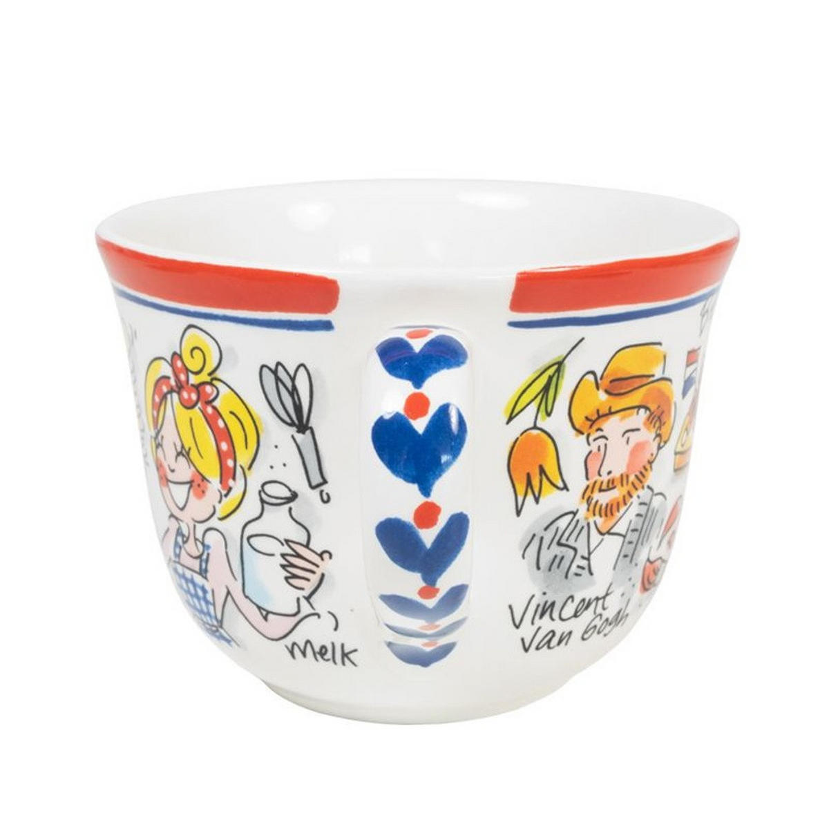 SUPPENSCHALE Wir lieben Holland in Bunt - 14cm - Multicolor, Keramik (12.7/16.2/9.7cm) - Blond Amsterdam