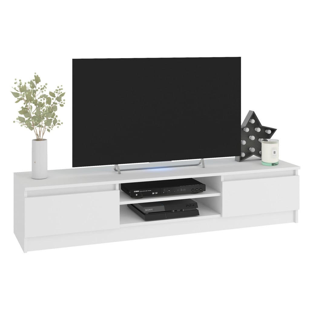 NÍZKA SKRÍŇ Biela 140/220/40 - biela, kompozitné drevo (220/140/40cm) - RAUMHIRSCH FURNITURE