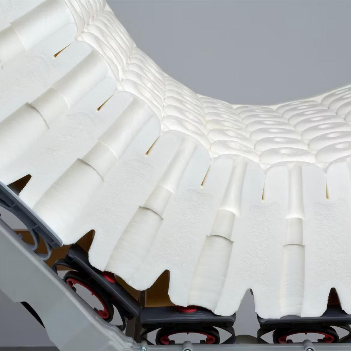 MATRATZE Air Latex Weiß 160x200 cm H2 - Weiß, Textil (160/200cm) - Letti Moderni