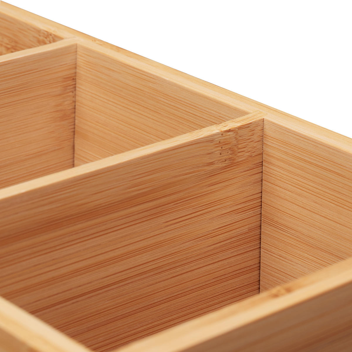 ORDNUNGSBOX - Hellbraun, Holz (35/12/14cm) - Relaxdays