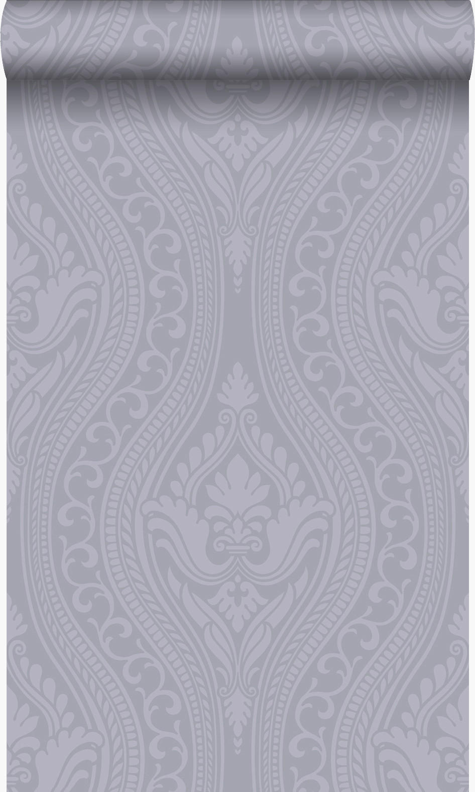 TAPETE Ornamente 53 cm x 10.05 m - Grau, Papier (53/1000cm) - Origin Wallcoverings