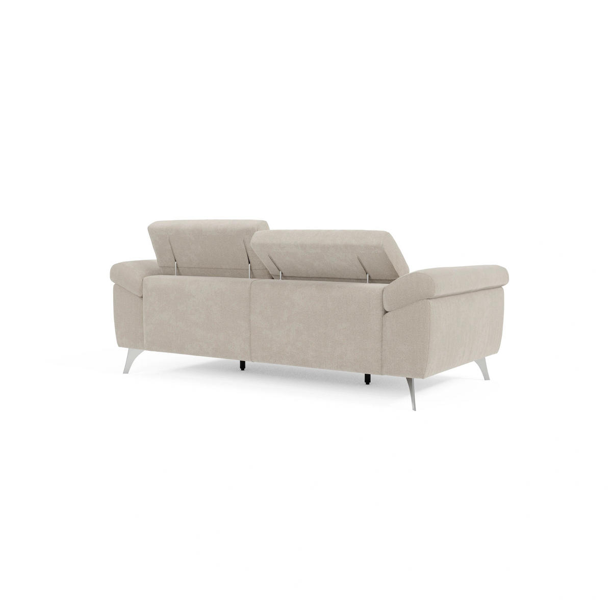 LINEARSOFA Donatello - Creme, Metall (213/76/102cm) - Divani.store