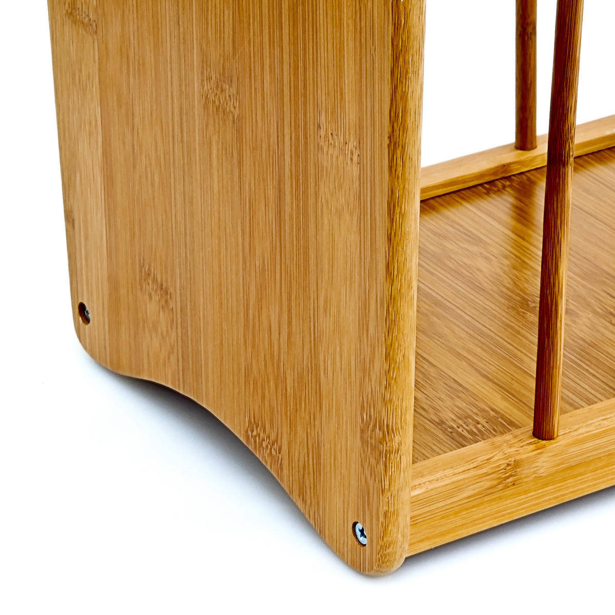 ZEITUNGSSTÄNDER - Hellbraun, Holz (33/21/42cm) - Relaxdays