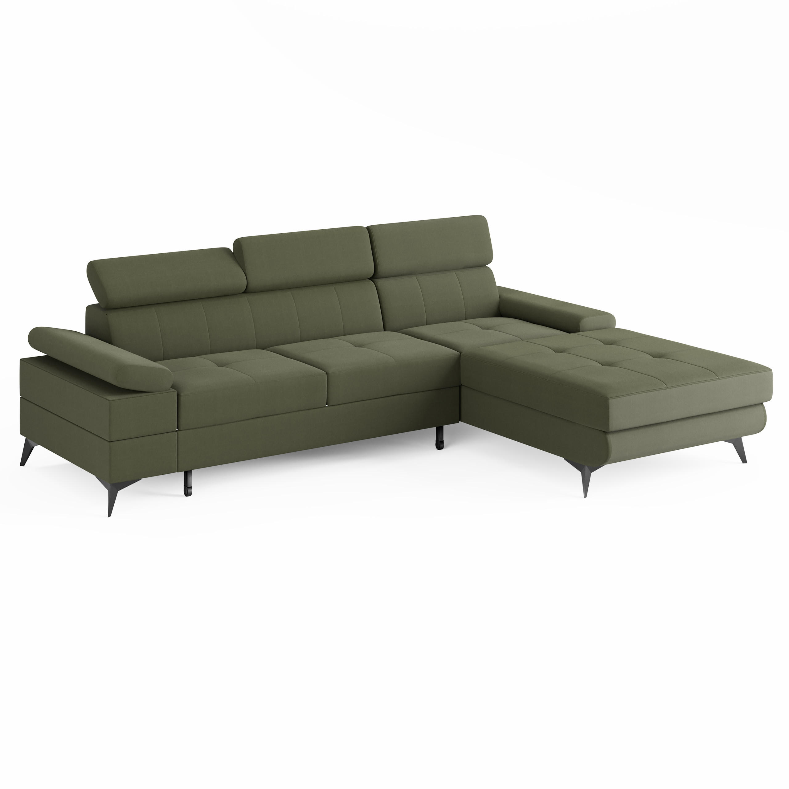Barchello Ecksofa Grün 261x190 cm