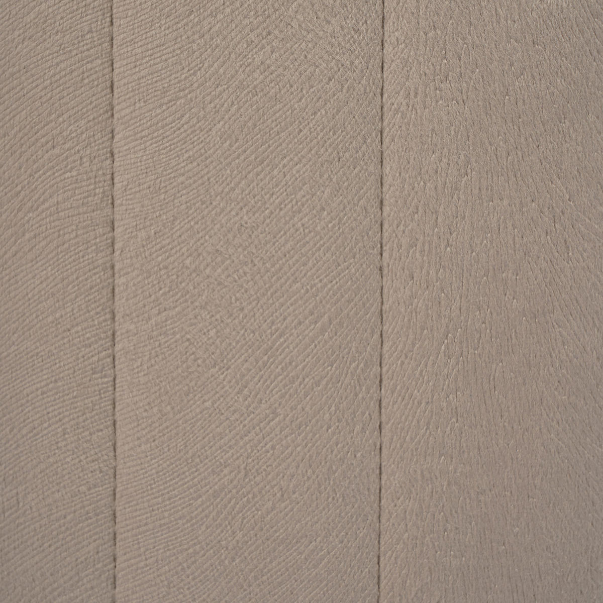 HOCKER - Hellbraun/Cappuccino, Holzwerkstoff/Textil (32/42/32cm) - Relaxdays