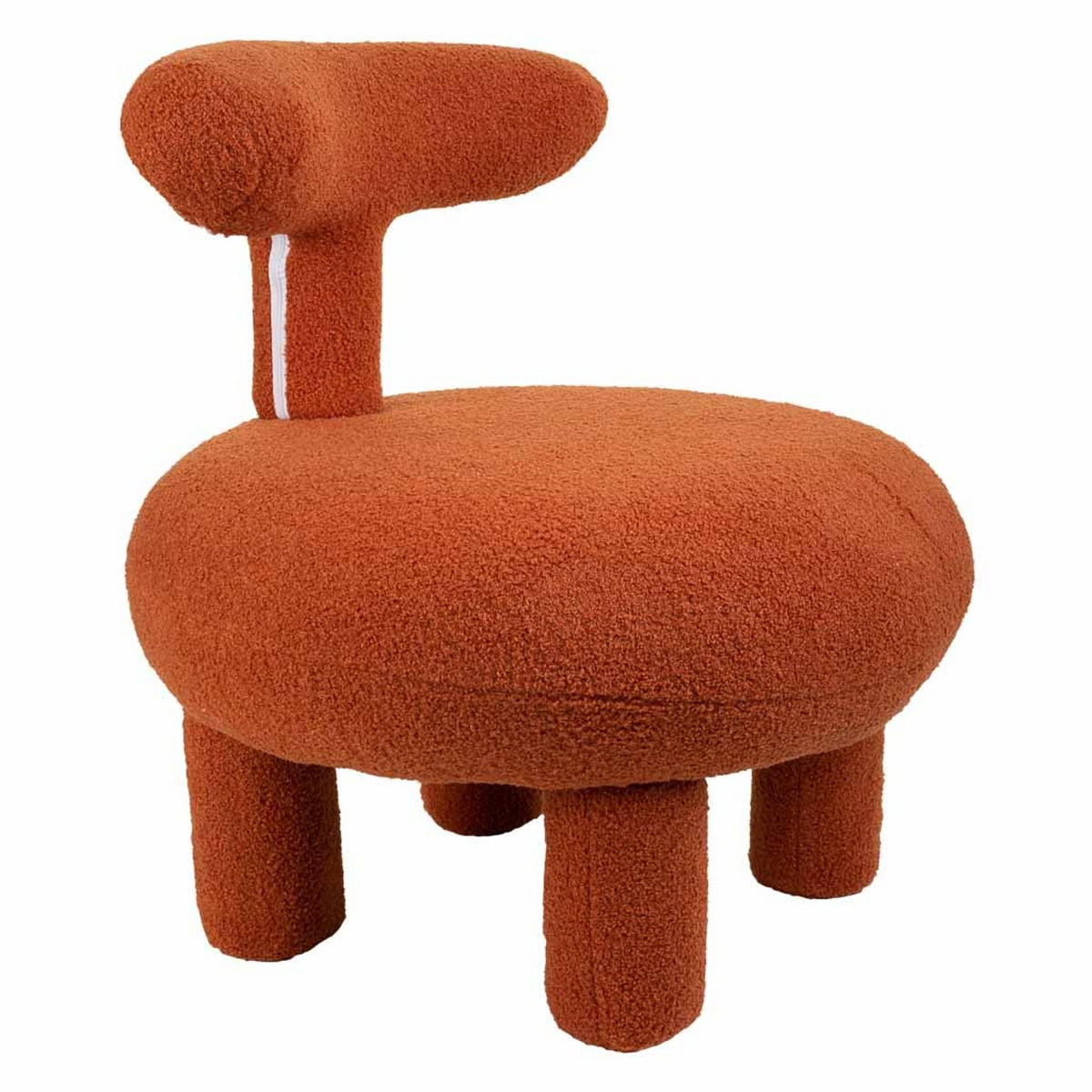 GEPOLSTERTER SESSEL 71x71x72 - Braun, Kunststoff (71/72/71cm) - Wanderlust