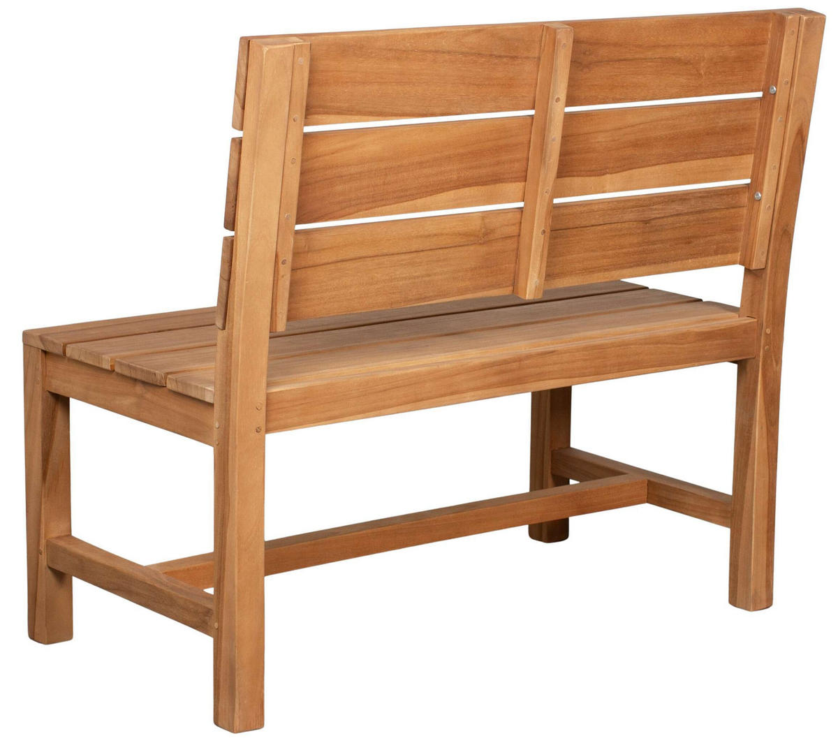 GARTENBANK Lewes - Braun, Holz/Metall (100/92/54cm) - Mr. Deko