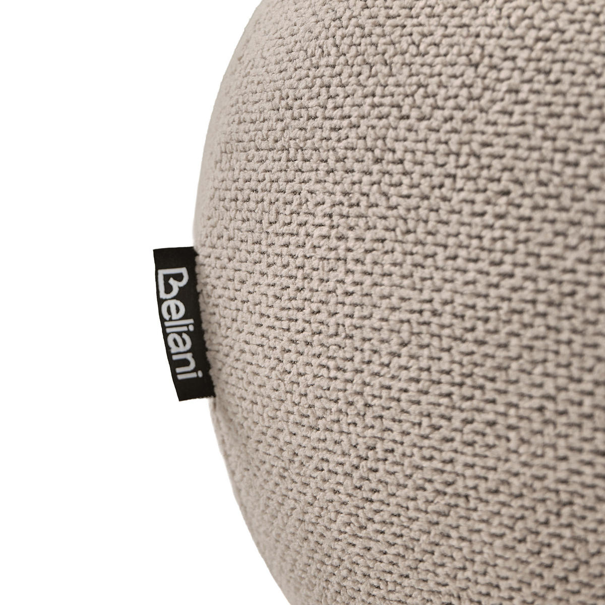 ČALOUNĚNÉ LEHÁTKO CHAISE LONGUE LEVOSTRANNÉ Látka Taupe Mirmande - černá/béžová, textil (153/65/70cm) - Beliani