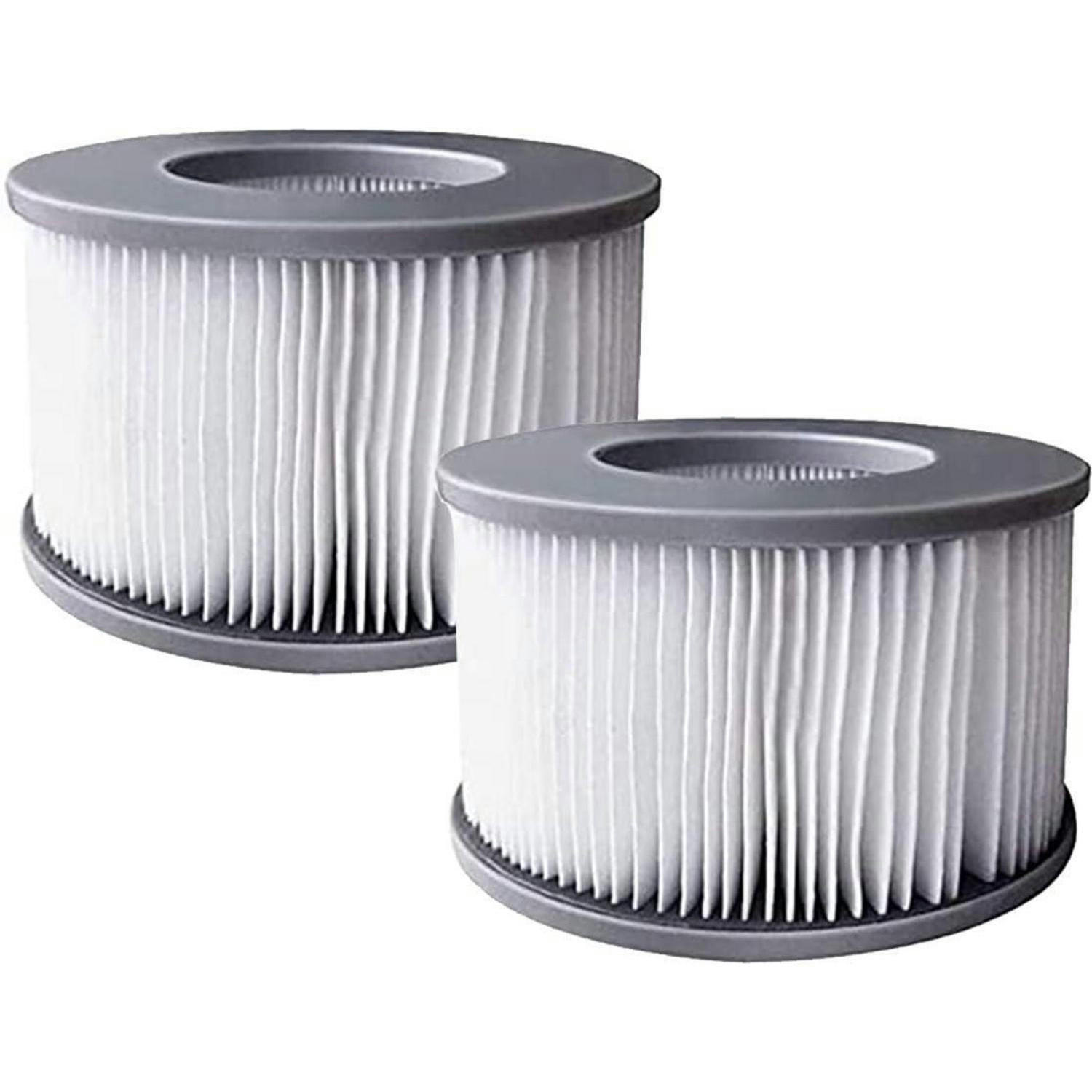 ERSATZFILTER 2-teiliges Set für Whirlpools - Grau, Kunststoff (10.5/10.3/13.9cm)