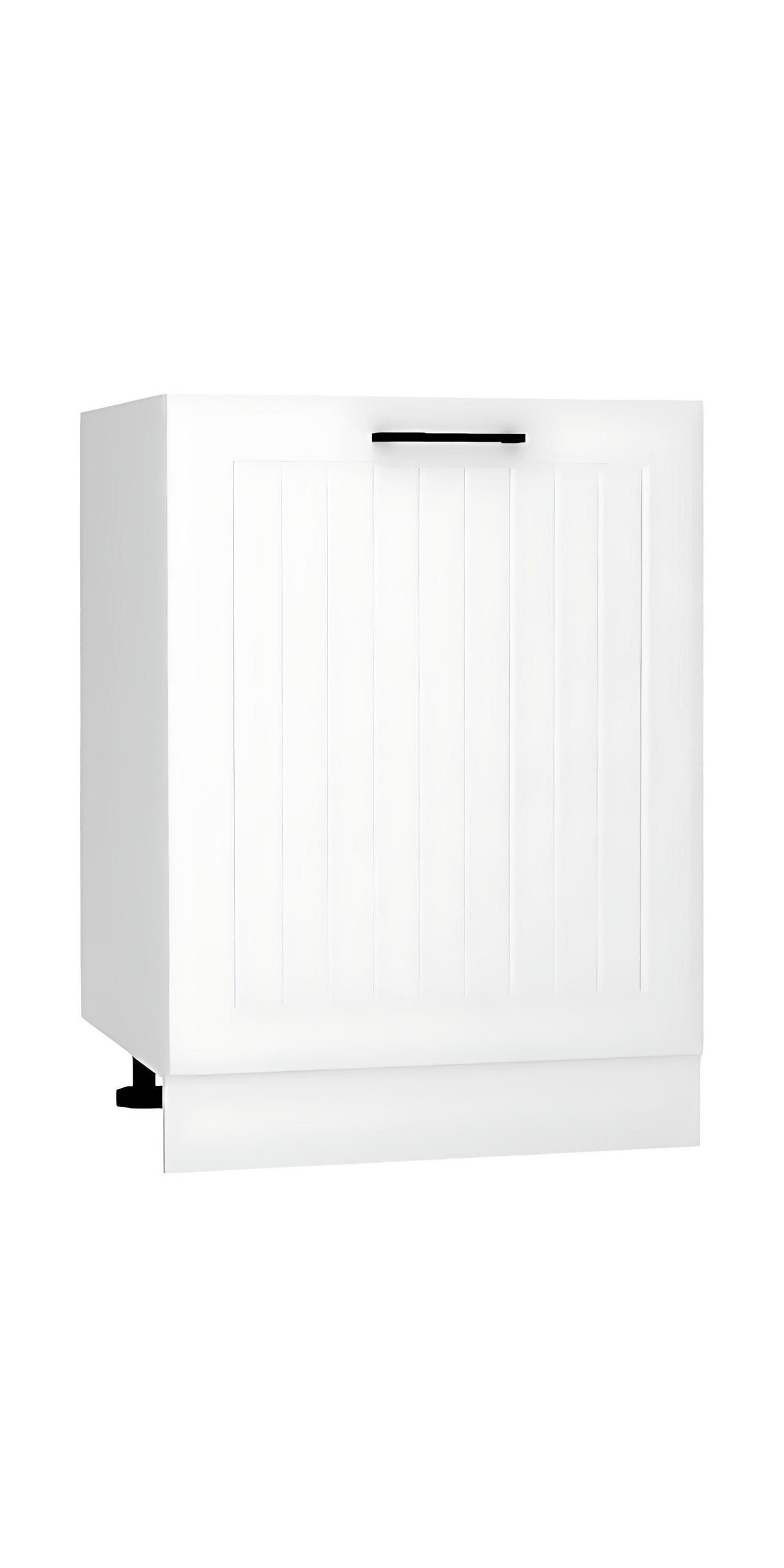 UNTERSCHRANK D60 PC - Arvion - Praktisch und organisiert für Ihre Küche - Weiß, Holz/Metall (60/82/52.4cm) - ROYAL24_MARKT