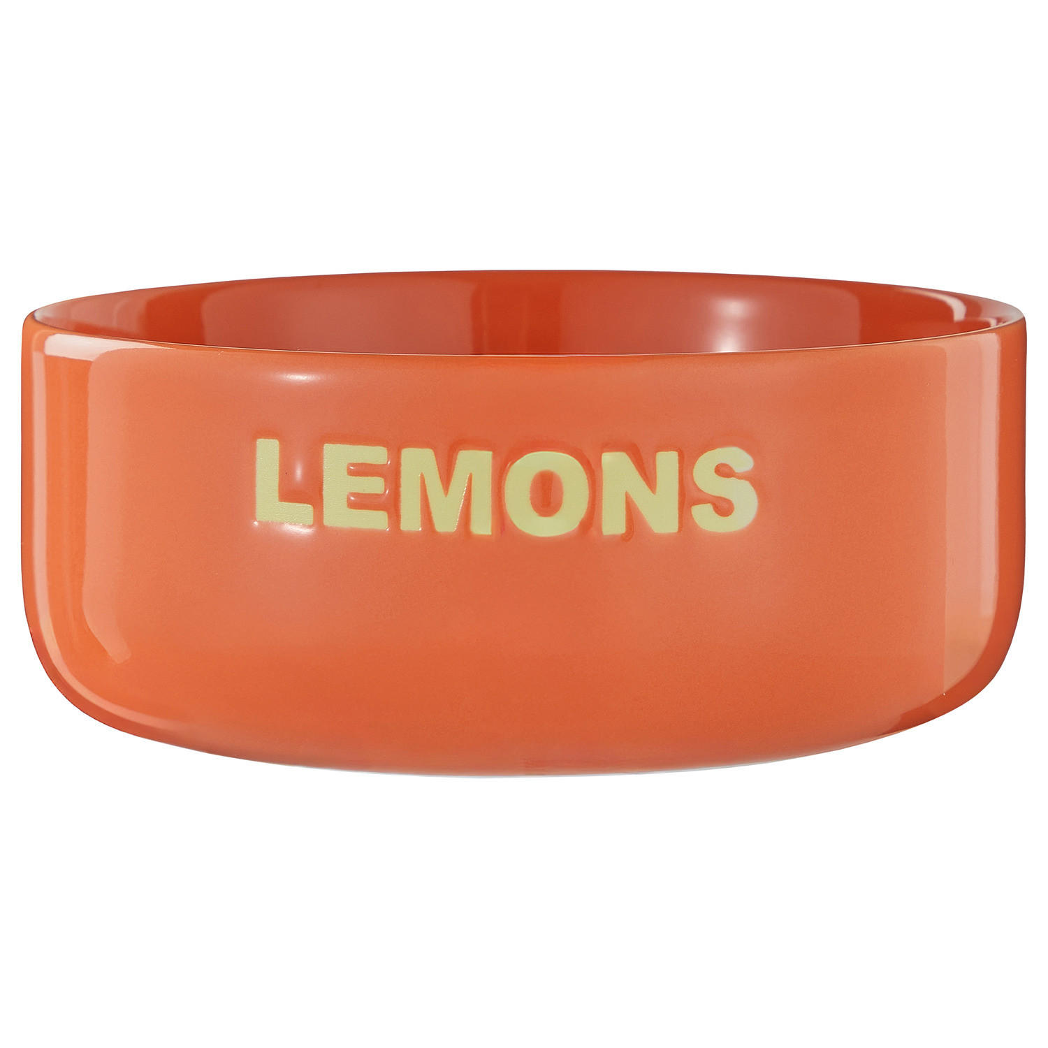 SCHÜSSEL Good Vibes 720 ml Lemons - Orange, Keramik (15/15/6cm) - Butlers