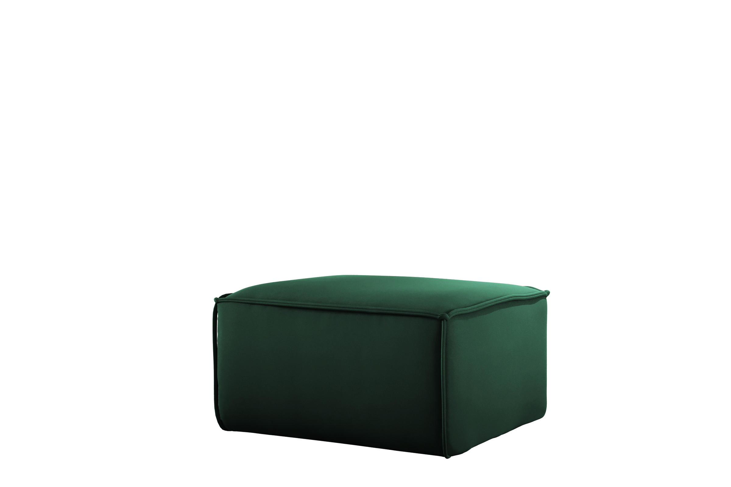 Fun Möbel Polsterhocker Grün 65x40x65 cm