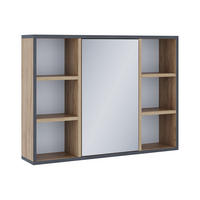 KOUPELNOVÁ ZRCADLOVÁ SKŘÍŇKA Stephan Zlatý mocný dub - medově dubová, kompozitní dřevo (80/59.2/16.8cm) - Vicco