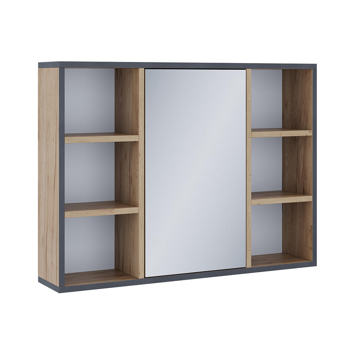 KOUPELNOVÁ ZRCADLOVÁ SKŘÍŇKA Stephan Zlatý mocný dub - medově dubová, kompozitní dřevo (80/59.2/16.8cm) - Vicco