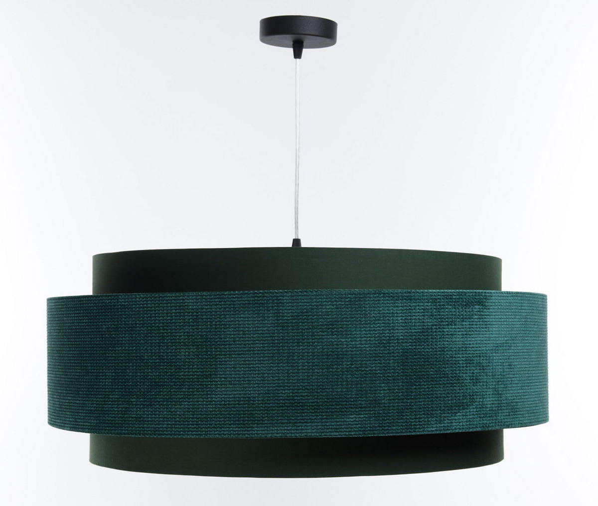 HÄNGELEUCHTE Grün 60/25 cm - Türkis, Kunststoff (60/1/25cm) - ONZENO
