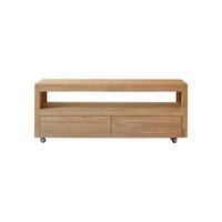 TV-SCHRANK Anoa Natur aus Teak - Naturfarben, Holz (140/55/45cm) - Tikamoon