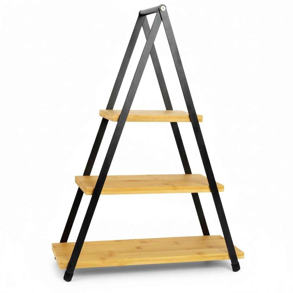 ETAGERE Holz 53 cm - Multicolor, Naturmaterialien (38/53cm) - Excellent Houseware