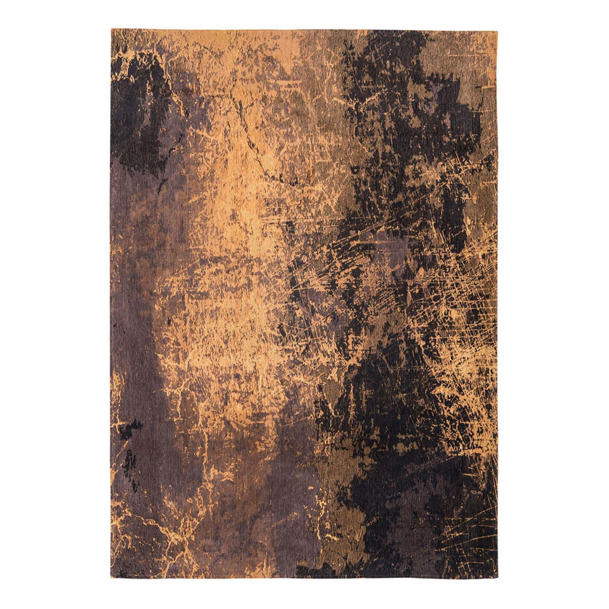 TEPPICH Deep Mine Mad Men 200/280 cm - Orange, Textil (200/280cm) - Louis De Poortere